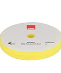 Yellow BR150M fine foam pad for Big Foot Rotary Polisher LH19E Standard Kit, used for safe paint correction and finishing.
