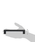 Emtek Trail Pull 6 Inch Center To Center Cabinet Pull Made In The United States Premium Cabinet Hardware For Kitchen And Bath Cabinets With Durable Zinc Construction Easy To Install Designed For Traditional And Modern Furniture Finishes Including Crystal shown against hand for scale