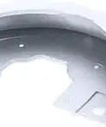 Sturdy Circular Saw Upper Guard Replacement For DCS565P1 And DCS565B Tools, robust protective cover, white, ideal for saw safety.