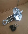 Catch Assembly Engine Cover Lock For CAT E320B E320C E320D E330B E312B Excavators Aftermarket Replacement Parts with keys on cardboard