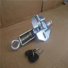 Catch Assembly Engine Cover Lock For CAT E320B E320C E320D E330B E312B Excavators Aftermarket Replacement Parts with keys on cardboard