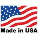 American flag design with text 'Made in USA' symbolizing local craftsmanship.