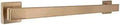Lura 24 Inch Brushed Bronze ADA Grab Bar And Door Handle Stainless Steel Sturdy Multi Position Mount For Vertical Horizontal Or Diagonal Install