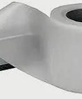 6 Inch Wide Urethane Die Protection Film Roll, 0.015 Inch Thick, 100 Foot Long For Press Brake Applications, shown on metal edge