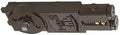 Jackson Medium Duty 90 Hold Open Overhead Concealed Door Closer Body With Dual Valves For Smooth Closing And Latching, black finish
