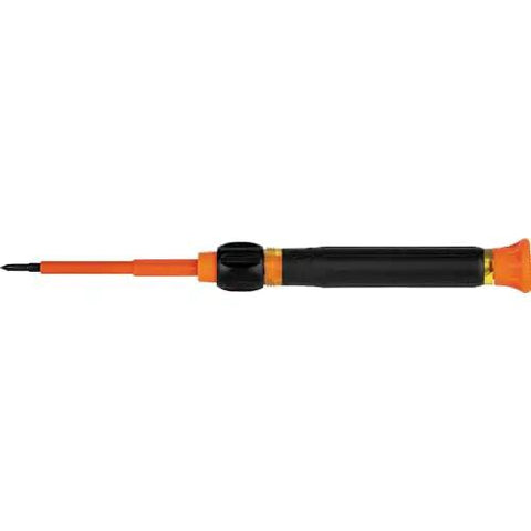 8-In-1 Insulated Screwdriver Set With Case 1000V Rated, showing insulated handle and blade, designed for electricians.