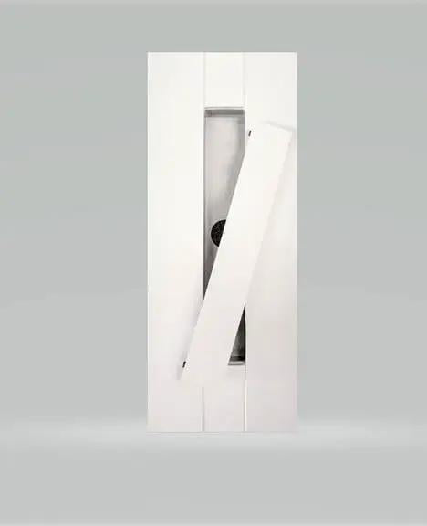 Heavy Duty Linear Shower Drain For Tile Floors Featuring A Slick Brushed Finish and Rock Solid Hair Catcher Grates in white.
