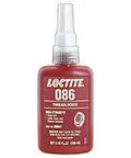 Red Threadlocker High Strength Liquid For Metal Fasteners 250 mL Bottle 086 Style Adhesive Premium Locking Solution