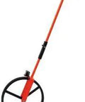 No Sweat Measuring Wheel Two Piece Pack For Quick Distance Tracking On Any Paving Or Backyard Project Smooth Rolling Design.
