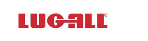 Lug-All logo in red, featuring stylized wrench design within the brand name.