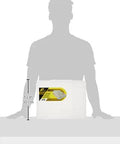 No Fuss Grab And Go Portable Organizer With 24 Fixed Compartments And ProLatch Locking System for Small Tools, shown in silhouette against an outline. Size 12 inches.