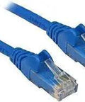 ExSite Enhanced 2MP PTZ Camera Brings You Badass 30X Zoom Action With Infrared Vision And WDR Tech That Flips The Script On Darkness Slammed Together With Rock Solid H264 Stream Over IP Or UTP For Zero Drama Surveillance. Blue Ethernet cable with clear connectors for network connectivity.