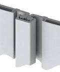 Beefy Heavy Duty Full Surface Continuous Aluminum Door Hinge Model 780-057HD-83, 6063-T6 Aluminum, shown in clear finish