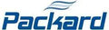 Packard logo in blue with stylized wave design, representing quality and innovation in electric motors.
