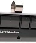 893Max Black 2 Pack Garage Door Opener Remote For Green Red Or Purple Learn Button Openers with LiftMaster branding