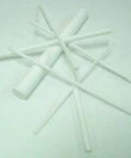 Solid Rod Made From Ultra Pure Virgin PTFE For Food Safe Prototyping And Everyday DIY Projects, Three Eighths Inch Diameter, One Foot Length, Four Pack
