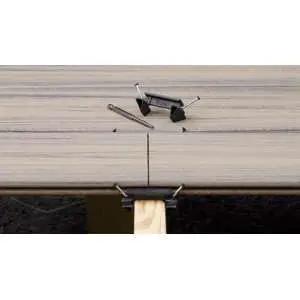 Slick Composite Deck Board Joint Clips 14 Pack For Tight Alignment And Flush Ends Hidden Fastener System showing composite boards being aligned.