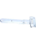12 Inch Metal Offset Bent Strap Trailer Door Hinge For Side Doors And RVs Universal Fit