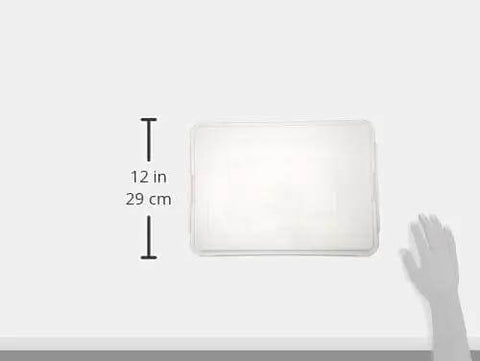 Clear 13 By 18 Inch Sheet Pan Cover Reusable Dishwasher Safe Fits Most Full Or Half Size Aluminum Pans Protects Food During Transport Or Storage