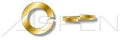 50 Pieces Three Quarters Inch Silicon Bronze Split Lock Washers For Secure Fastening, Rust Resistant Hardware Ideal For Automotive