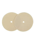 Two beige inhalation valve discs for 6200/6800/6000 series respirators
