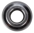 Front view of a 1-1/4 Inch Stainless Steel Insert Bearing With Set Screw Locking, SUC207-20 shown, 440C stainless steel construction