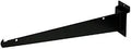 12 Inch Black Slatwall Knife Shelf Bracket With Lip 10 Pack Fits All Slatwall Panels Durable Knife Storage Bracket