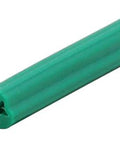 Green expanding plastic screw anchor, part of Expanding Plastic Screw Anchors With One Quarter Inch Hole And One And A Half Inch Length Pack Of 100 For Concrete Tile And Marble, Color Coded Nine Size Options For Screws From Four To Sixteen Durable And Easy To Install.