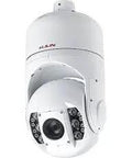 Built Tough Outdoor Ptz Security Camera Showing Hella Crisp 5mp 30fps Footage And Smooth 30x Optical Zoom, white dome design.