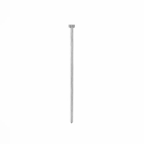 Top Tier One Thousand Piece 1 1 4 Inch 18 Gauge Galvanized Brad Nails for Indoor Carpentry and DIY Repairs, single nail illustration.