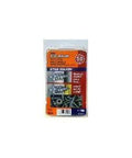 50 Pack Size 50 Stud Drywall Anchors Made From Durable High Impact Plastic For Light To Medium Duty Mounting Ideal For Securely Attaching Fixtures