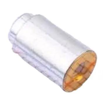 Straight Up Durable 10 Pack SMD Round Nut SMT Spacer Columns Built Tough With Premium Copper Tinned Finish For Reliable PCB Circuit Board Surface Mount Projects And Quick Mods, showing a close-up of a copper-tinned nut spacer.