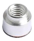 Top Shelf SMD Round Nut Surface Mount PC Board Column Spacer M3X3 Copper Tinned Hardware Kit, close-up of nut.