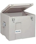 Heavy Duty Dry Ice Storage Box With 1.6 Cu Ft Room Urethane Insulated Double Wall Polyethylene Container For Lab Or Travel open lid view