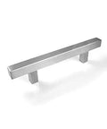 Heavy Duty 12 Inch Sliding Barn Door Handle Set in Brushed Nickel Flush Pull Handles for Interior Doors Durable Stainless Steel Construction