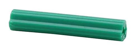 Expanding Plastic Screw Anchors With One Quarter Inch Hole And One And A Half Inch Length Pack Of 100 For Concrete Tile And Marble, green anchor