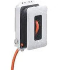 Straight Up Pro Grade Single Gang Weatherproof Cover White Pack Of 10 Plug Ready Vertical Or Horizontal Mount displaying a rain-proof outlet.