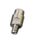 Cutting head body SP7 for water jet cutter, metal silver with threaded end.