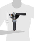 Heavy Duty Air Angle Grinder With A Beefy 5 Inch Cut Off Wheel, Smokin Hot 12000 RPM Spin, comfy grip for easy handling.