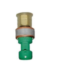 Straight Swap High Voltage Sensor For Nsk Be020i U005 And 00PPG000002000 showing a green plug end and brass top design.