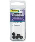 Packaged Rubber Grommet For Electrical Protection Five Sixteenth Inch Outer Diameter, durable and weather-resistant, in clear container