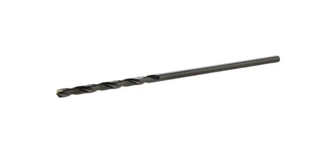 Hanson 66712 6 Inch High Speed Steel Fractional Straight Shank Drill Bit With Aircraft Extension, side view