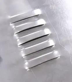 Heavy Duty Louver Dies For Bead Roller Three Quarters Inch Wide And Three Sixteenth Inch Tall Louvers For Eighteen Gauge Steel