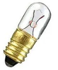 Plug And Play T3 Miniature Incandescent Bulb Featuring An E Mini Screw Base With 6 3 Volt Power for vehicle dashboards.