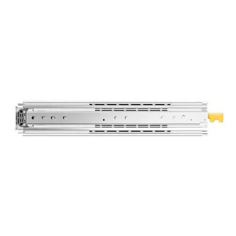 Beefy 60 Inch Heavy Duty Drawer Slides With Locking Full Extension Side Mount Ball Bearing Rails 500 Lb Capacity Galvanized Finish