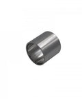 Waterjet pump sleeve, hollow metal cylinder, side view for direct-drive waterjet cutting machine