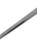Square Key Stock 0.25 Inch Wide 12 Inch Long Steel Shaft Key For Motors And Machines, Wedge Or Locking Device, Smooth Edges