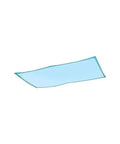 Tranquil Blue Fluorescent Light Covers 4 Pack For Classroom Office And Home To Create Chill Vibe, single cover displayed.