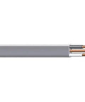 Heavy Hitter Nonmetallic Building Cable 10/2 Awg 250 Foot Spool Indoor Electrical Wire showing three copper conductors.