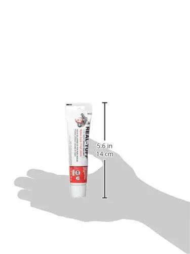 Pro Grade PTFE Paste Thread Sealant For Metal And Plastic Pipe Fittings Including CPVC Provides Leak Proof Hydraulic Seal Up To 12,000 Psi Handles Temperatures From -200 Fahrenheit To 550 Fahrenheit Gas Pressure Up To 2,600 Psi Non Toxic And Lead Free 2oz tube in hand
